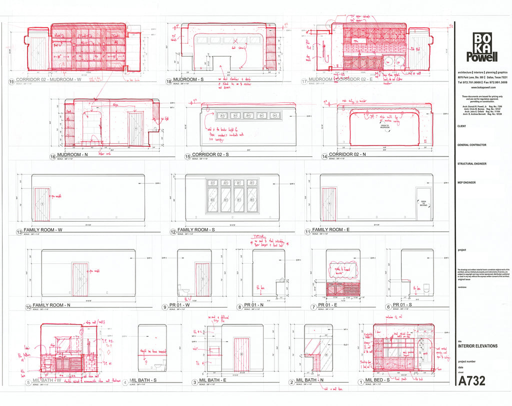 Review & Correction of Existing Plans