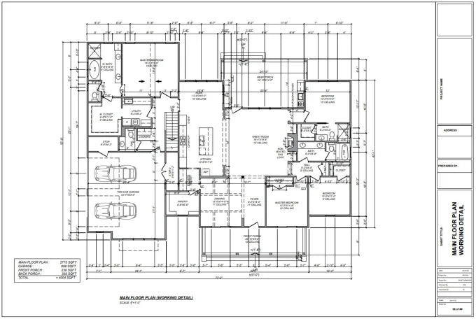 Creation of 2D Floor Plans